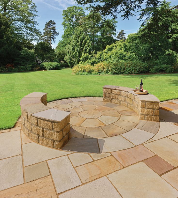 Natural Stone Paving Circles Guide