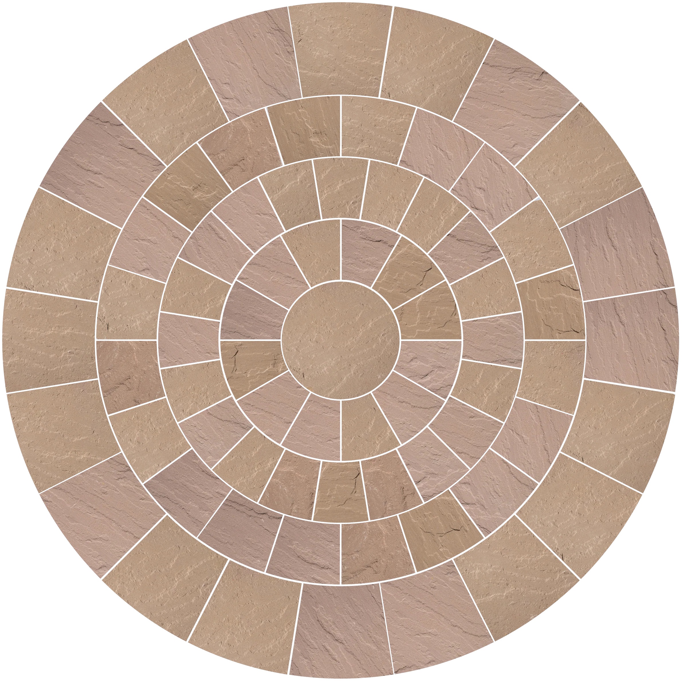 Natural stone texture and finish