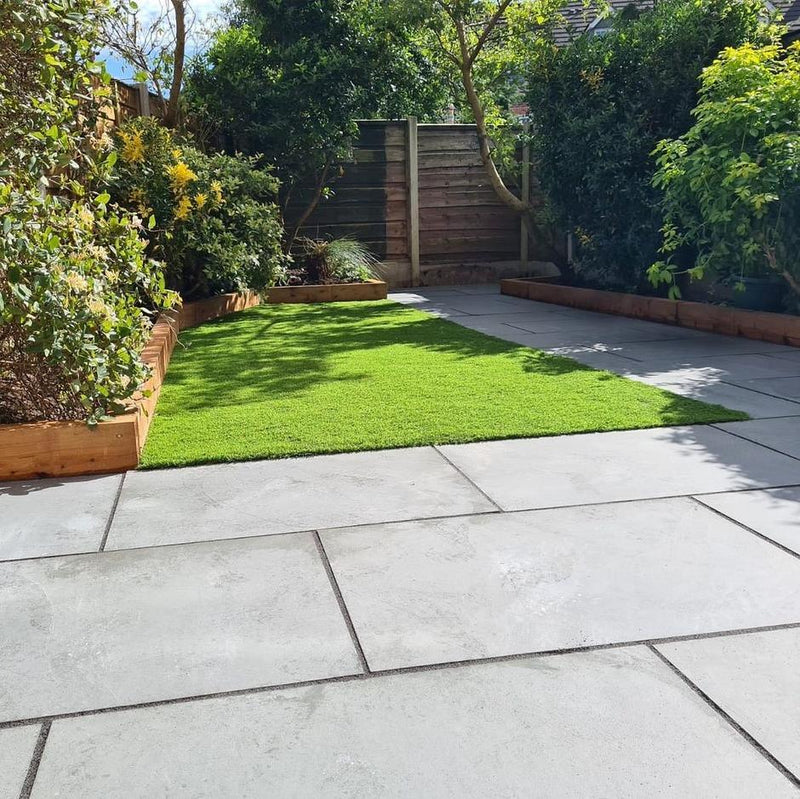 Kandla Grey stone use in residential outdoors